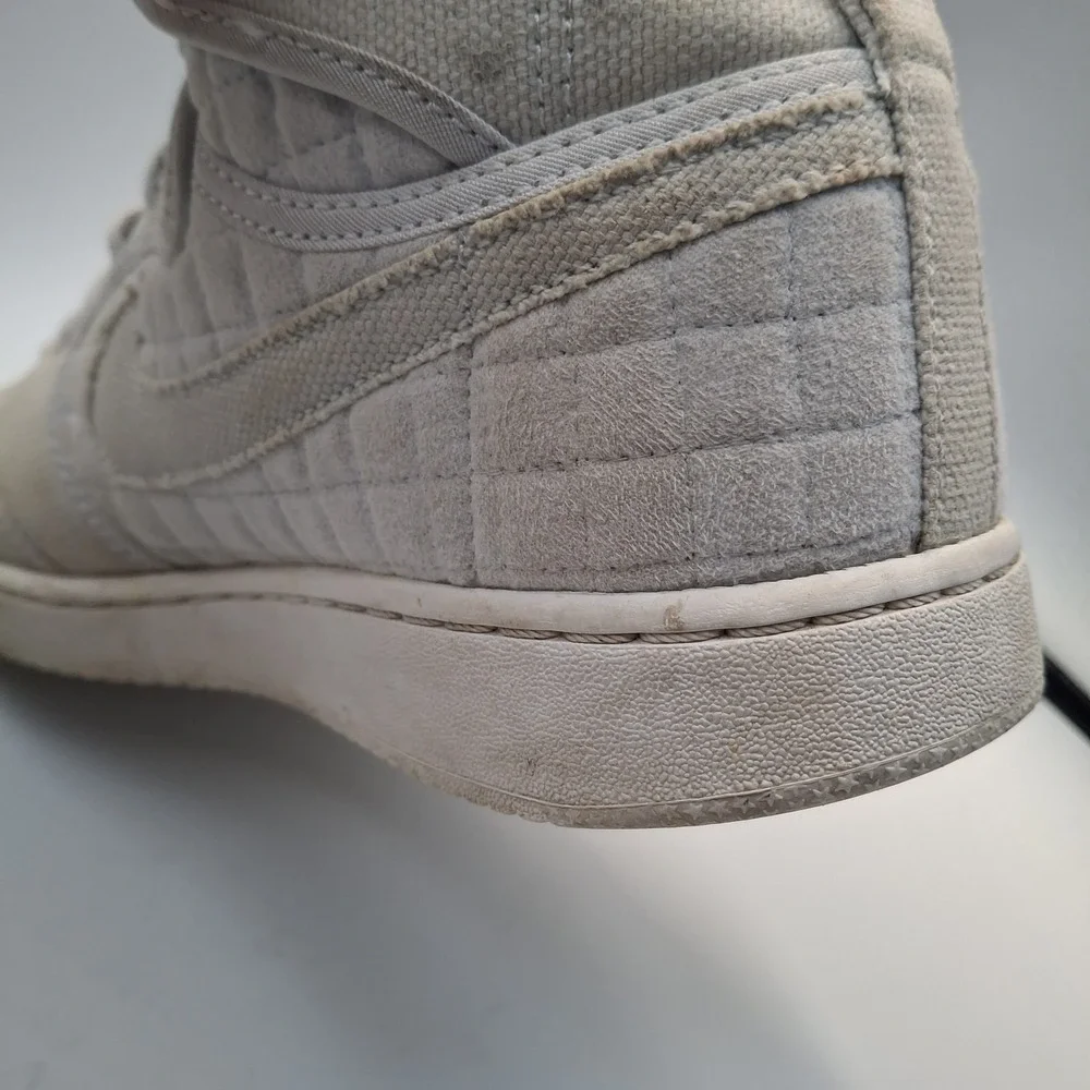 Nike Air Jordan 1 AJKO High Quilted Pure Platinum Mens Size 9 Sneakers
